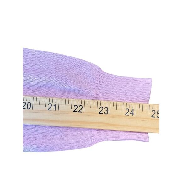 💜✨ NWT Spiritual Gangster On The Go Sweater Lavender Mesh Panel Size S Lilac - Picture 10 of 13